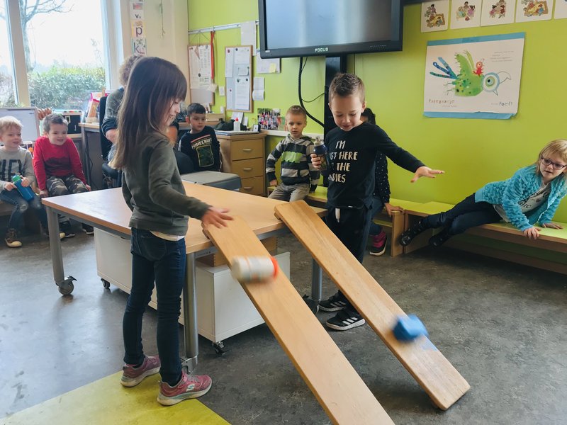 Wetenschap en techniek met kleuters